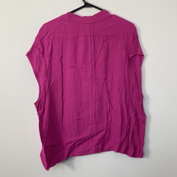 Lord & Taylor woman’s purple blouse - Picture 2 of 5